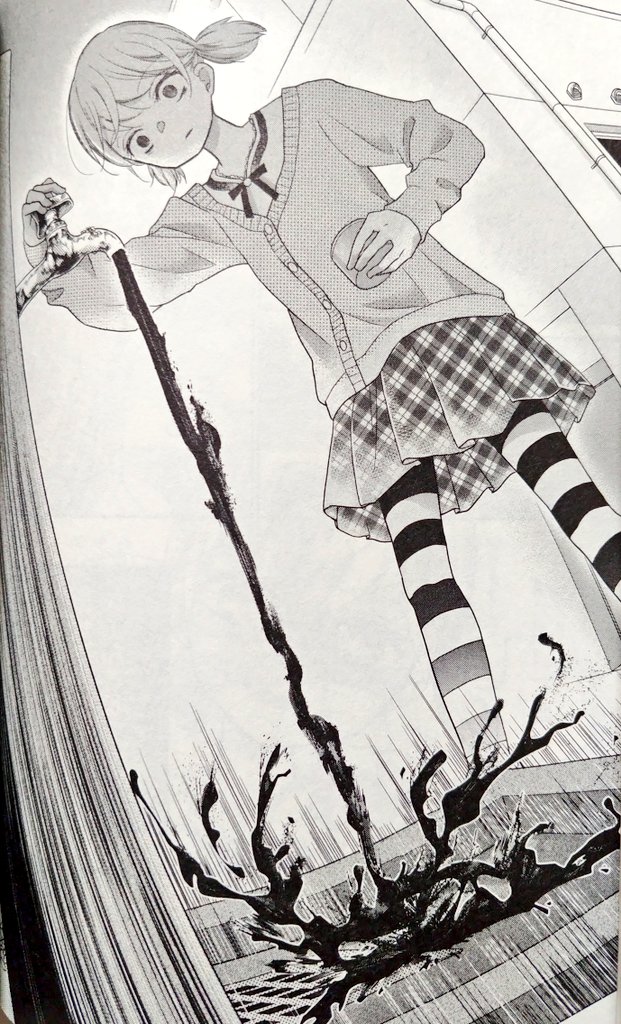 岬かいり「魔法の蛇口」(2022年)
食糧難である物語世界の背景に、都市伝説として唐突に挿入される"魔法の蛇口"の存在。しかし最後までキッチリ読むと、導入からオチまでがぶっとい幹線で繋がっている事を実感させられ、軽く気を失いそうになる。とてつもなく巧い少女ホラーだ。
#ちゃおホラー傑作選