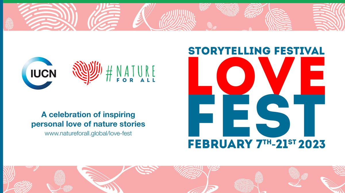 💗Announcing the #NatureForAll Love Fest!💗
All year long people around the world shared their #NatureLoveStory with <a href="/natureforall/">#NatureForAll</a>. It’s time to celebrate with webinars, live events and more! 💓
Join the celebration! ⬇️
natureforall.global/love-fest