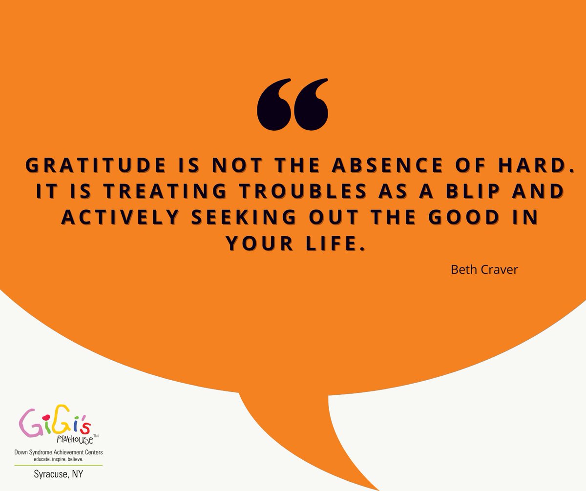 GiGisSyracuse's tweet photo. Gratitude is a choice, and our friend Beth is helping us kick off 2023 with an encouraging message for all of us. 🧡 Read more 👉🏽 https://t.co/Ze11wC1LoP What's topping your gratitude list as we start a new year?
#MyDsStory #GiGisPlayhouse #Gratitute #Tribe321 #FindTheGood https://t.co/dkcuPsV1f2