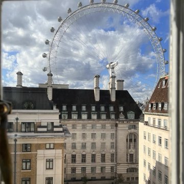 Love is like a ferris wheel spinning and stopping