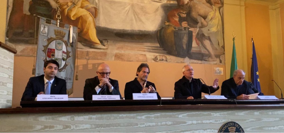 PLivatino's tweet photo. Si è svolta ieri la conferenza stampa di presentazione della #PeregrinatioBeatiRosariiLivatino. I relatori hanno ricordato il #martire della lotta alla #Mafia come una figura unificante per qualsiasi forza sociale e politica. 
1° evento: sabato 14 al #PalazzodelCampidoglio https://t.co/oqKMjMpjBV