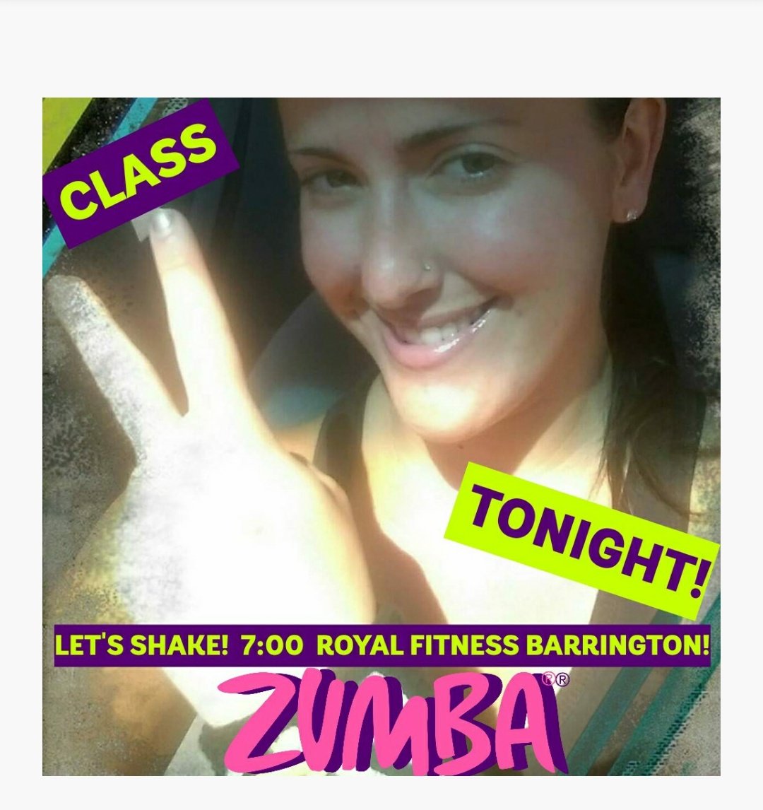 kviolet83's tweet photo. Dare to dance your way to happy! Join me TONIGHT for ZUMBA! 7PM @ Royal Fitness in Barrington! @zumba #zumbafitness #zumbatoning @royal_fitness #zumbafitnesswithkristinfalcone #zumbalove https://t.co/zAAbI3nrV5