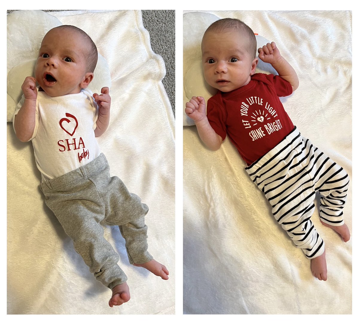 Hey @ascjus @CorJesuAcademy @SHAhamden - you’ve got an ASCJ superfan ready to join the class of 2040 (thanks to @GailTBellucci and @smgwct)! ❤️🔥✝️💒 #StartEmYoung