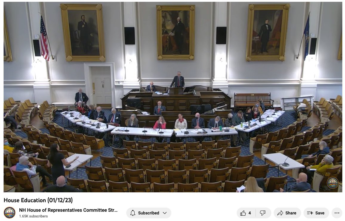 peyton_mcmanus's tweet photo. Some compelling public comments on NH #HB61 in the NH House of Reps.
We must allow freedom in the classroom for educators and students to honestly discuss racial history, discrimination, and other complex subjects across their educational journey.
Letโs embrace honesty https://t.co/6Pm2S6HeIg