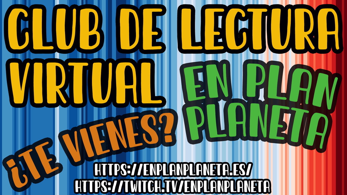 📢¡Hoy a partir de las 19.00 primer directo del año en <a href="/TwitchES/">Twitch ES</a>! Repaso de actualidad ambiental, una sesión más del curso de <a href="/genially_es/">Genially (Español)</a> y... ¡tachán tachán! Un gran anuncio para este año: el club de lectura virtual más dicharachero #EnPlanPlaneta 🌍 twitch.tv/enplanplaneta