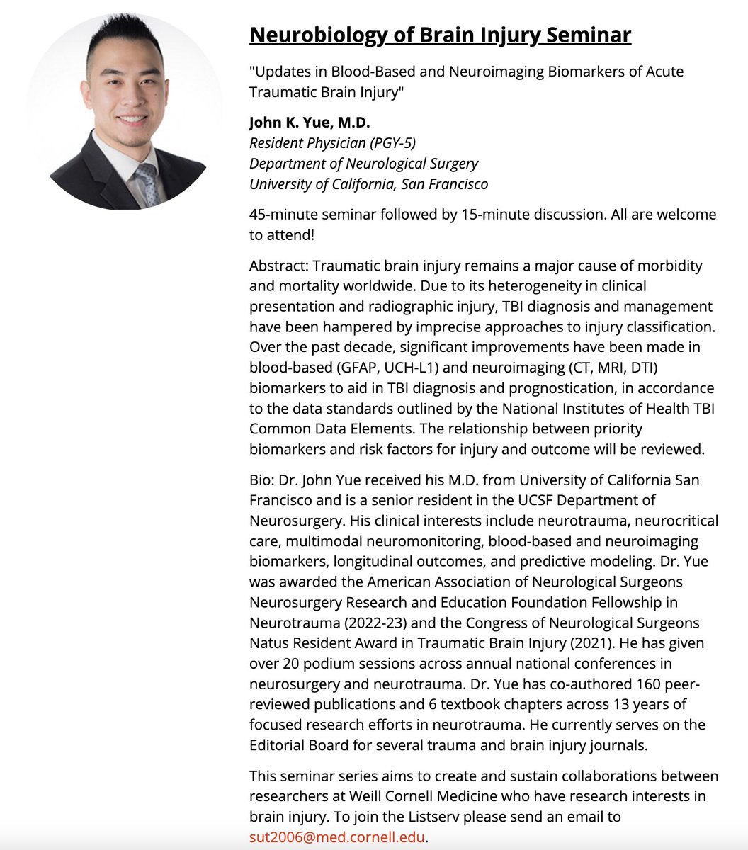 John K. Yue, MD tweet media