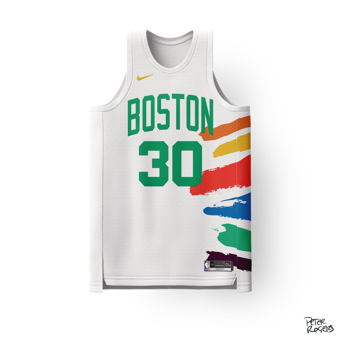 Pete Rogers on Instagram: “spurs jersey redesign - love the spurs' fiesta  colors so made that the…