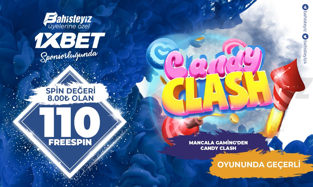 bahisteyiz6's tweet photo. 🌟 1XBET'TEN 8 TL DEĞERINDE 
HERKESE 110 FREESPİN 

❗Bu Tweeti RT Yap, Fav Yap, #Bahisteyiz Hashtagi ile 5 Arkadaşını Etiketle

👉KATILIM YAPMAK İÇİN https://t.co/CRynA23YTw 

#bahisteyiz #etkinlik #freespin #FreeSpins #spin #slot #casino #şeker #etkinlik #ödül #bahis #1xbet https://t.co/GsgsChTBNv