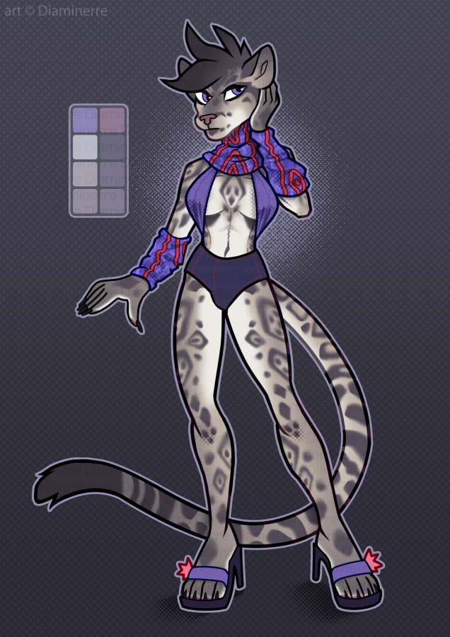 diaminerre's tweet photo. Sunda clouded leopard for adoption~
$70

#adoptable #anthro #furry https://t.co/cUW3nMshTW