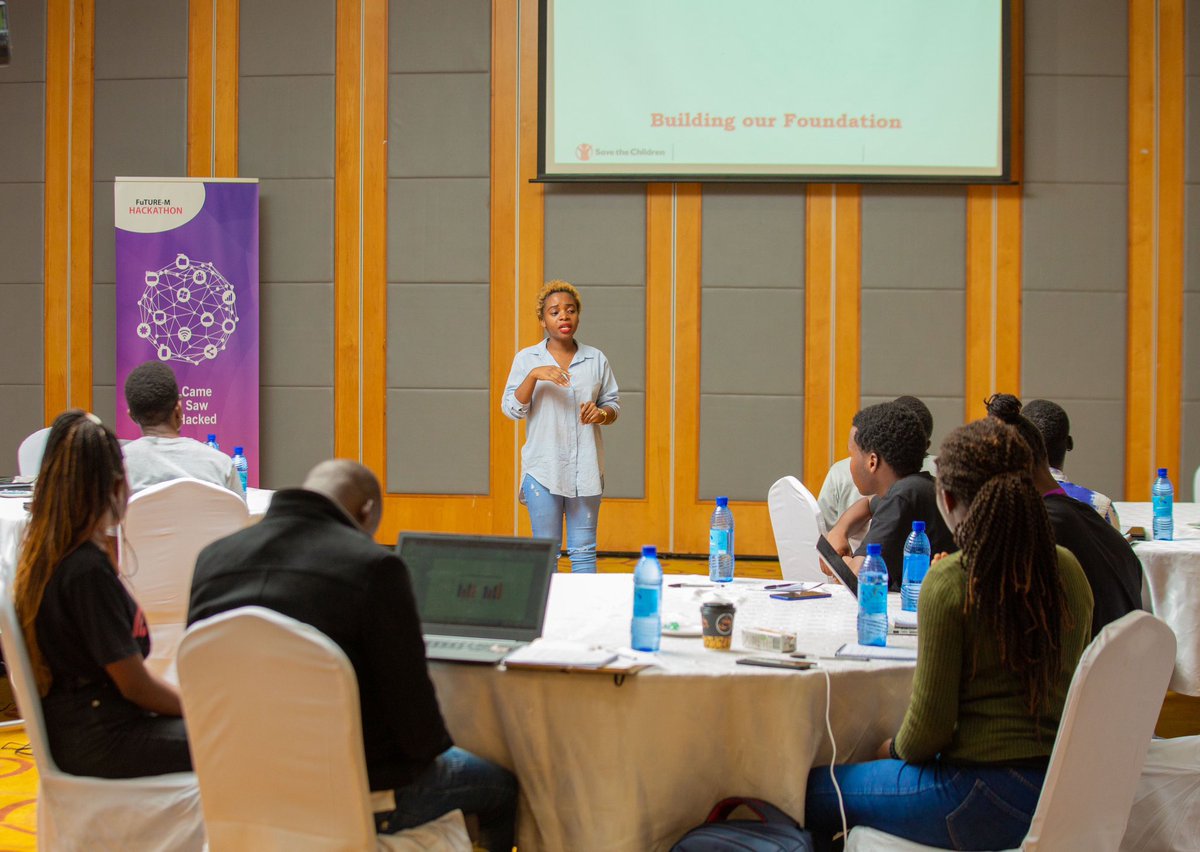 ELivelihoods's tweet photo. Ye! Ye! Tikufila bho....๐ป๐ฅณ
Ayeeeyeee!
Day 2 at the #futuremhackathon and its been nothing short of fun for our innovators and industry experts ideating through design thinking, thinking #scale #sustainability and insights on #safeguarding #ChildParticipation and #youthvoice https://t.co/5FR6e978C7