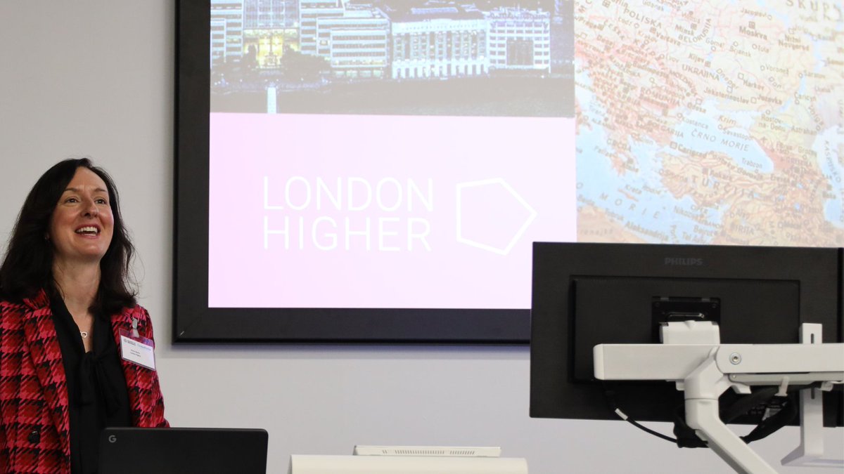 Dr. Diana Beech, CEO of @LondonHigher - the voice of the higher education sector in London

🎙Why #LondonHE is prime for international collaboration in 2023

'We represent 50 HE institutions across the capital, making us the largest representative body of our kind, in our sector'