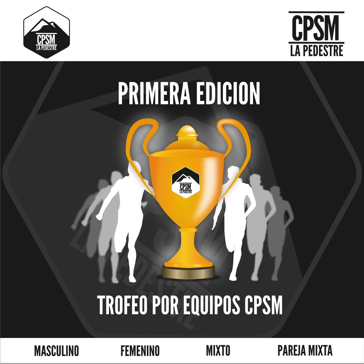 Ésta es la gran novedad para esta edición, el trofeo por equipos
👇 Aquí dejamos  la web para mas info 👇
💻 Web : lapedestre.github.io/web/