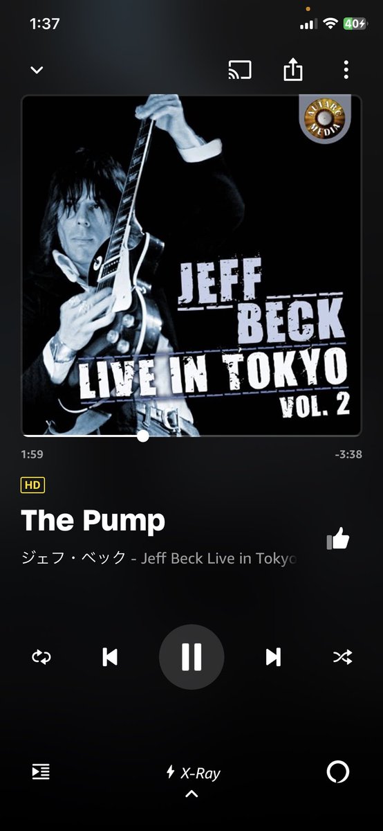 WRX9977's tweet photo. #JeffBeckRIP
悲しみが止まらない。明日早いけど‥ https://t.co/Jid0aJusIF