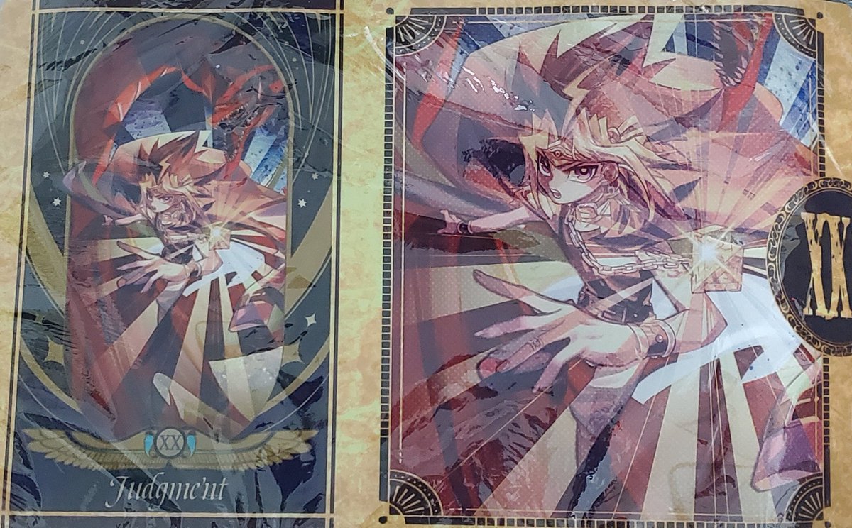 zeroru3010game's tweet photo. サンパンさん
遊戯王スリーブ5個
プレマ1枚入り福袋開封結果

【プレマ】
・アテム
【スリーブ】
・ドラゴンメイド
(ティルルとハスキー)
・マリク
・青眼
・鏡の御巫ニニ
・オオヒメの御巫
墨絵スリーブ好きだけど、御巫ダブりはきつい…
#サンパン
#teishi_sunpan https://t.co/p6nq81Sd1N