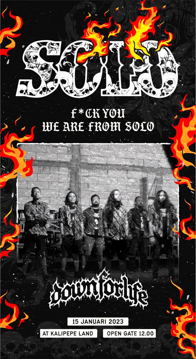 Sudah siap untuk besuk Minggu? Akan ada yang special dari kami! #DownForLife #FYWAFS