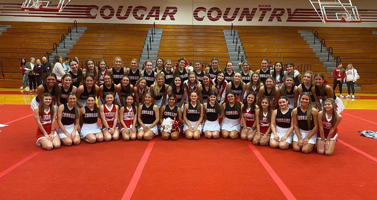 tomball_hscheer's tweet photo. THANK YOU Tomball HS Students and Staff, Dr. Gutierrez &amp; TJHS Cheer for coming to our Showoff to wish us luck this weekend at Texas State UIL Cheer Competition! ❤️🐾#CoogsGoCrazy  #We/Me #PrideOfTexas @TomballISD @TISDTJHS @TISDTHS https://t.co/dIutg5YttR