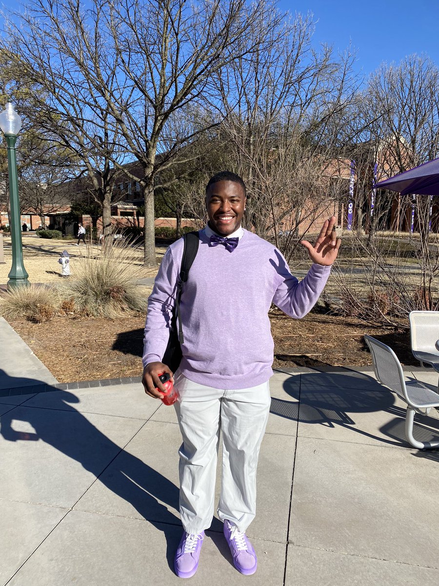 TarletonState's tweet photo. So good to see our Texans back on campus! Have a great first day of the spring semester! 💜🥳 https://t.co/VXZMU331yh