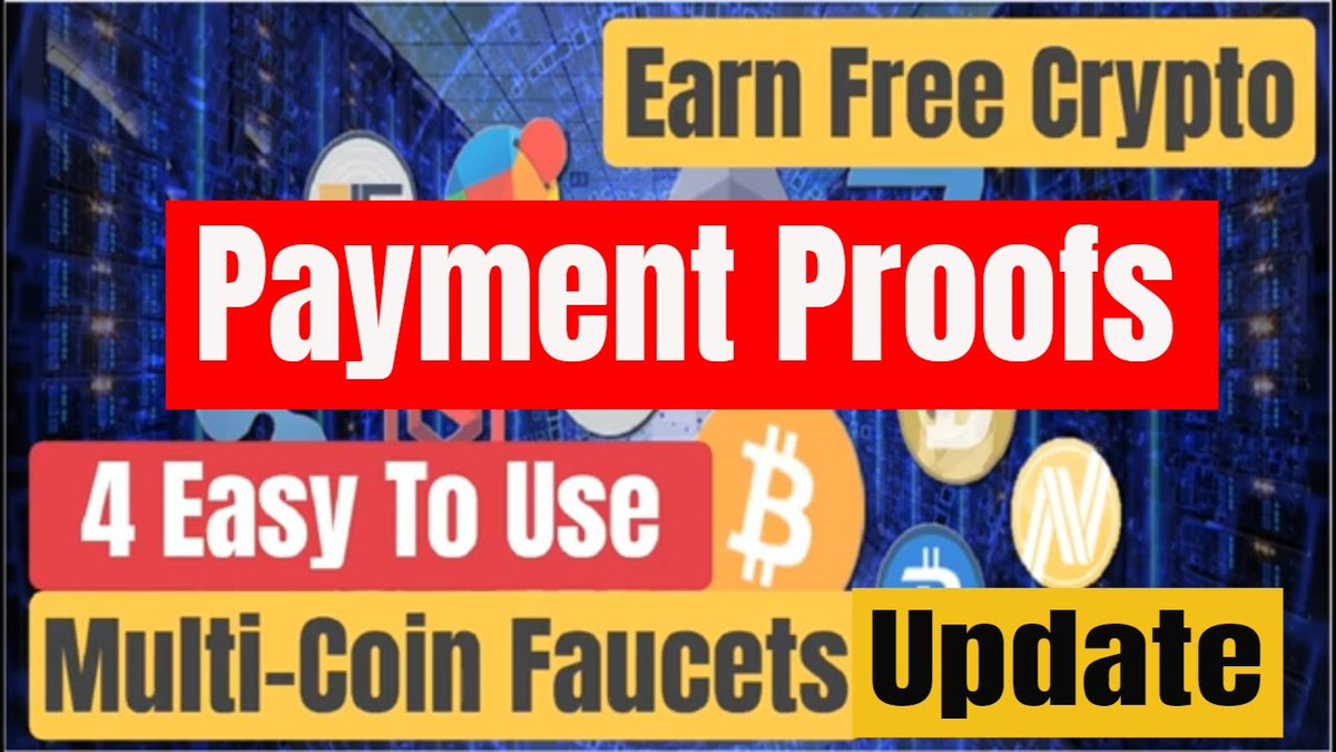 LearnH0wToEarn's tweet photo. Multi-Coin Faucets Update, Earn Free Crypto Easily With Payment Proofs https://t.co/gk88Ik63AM via @YouTube
#new #faucets #freecrypto #bitcoin #paymentproof #thursday https://t.co/2w8W39NcPx