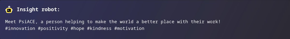 repsiace's tweet photo. https://t.co/kU9nfZEiWw
When I ask #ossinsight who is PsiACE? 🥰 https://t.co/r8fcxYKMwo