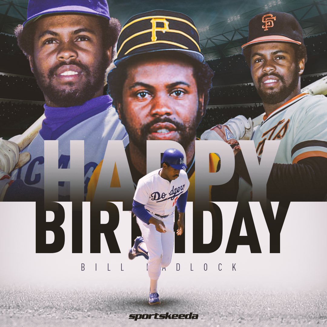 Happy Birthday to former INF, Bill Madlock!!      1978 World Series Champion 3x All-Star AS MVP 4x Batting Title 