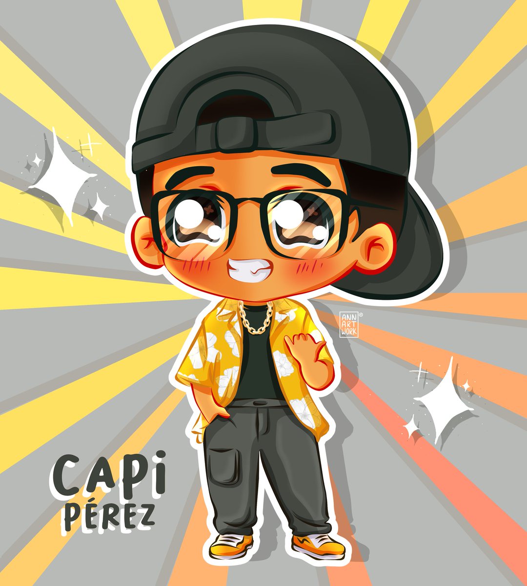 annartwork_'s tweet photo. Les comparto este bonito fanart para @elcapiperez ganador de @LOLMX_Oficial claro que sí 🤟🏽❤️

Próximamente Tortuga Niña 🐢⚡

#art #artwork #elcapiperez #lol5 #fanart #chibiart #chibiboy #comisionesabiertas https://t.co/qp4OLISMmx
