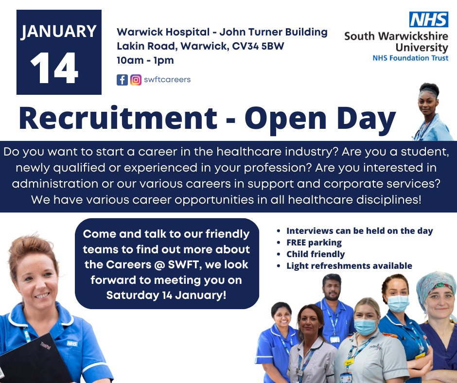 Don't forget to come and see us at the Recruitment Open Day this Saturday, 14 January, to find more about the exciting career opportunities we have available #recruitment #careers #techjobs