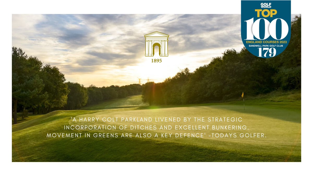 Sandwell Park Golf Club tweet media