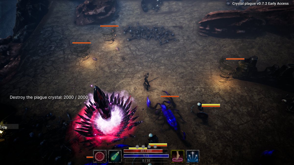 RavelinGame's tweet photo. took a screenshot in Crystal Plague to evaluate the lighting in static and it turned out pretty good
#indiegamedeveloper #IndieGameDev #madewithunreal  #gamedeveloper #roguelike #Videogame 
https://t.co/bkHHDnKgzY https://t.co/1xCQhcKXMJ