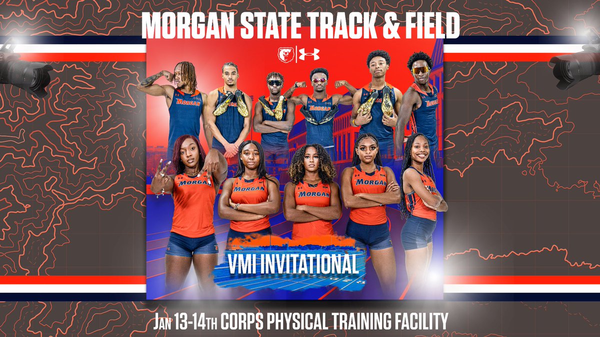 MorganStBears's tweet image. 🐻Morgan State Set to Compete at VMI Invitational this Weekend
📝bit.ly/3jZKJ4T
@MEACSports | @UnderArmour
#GoBears🔷🔶