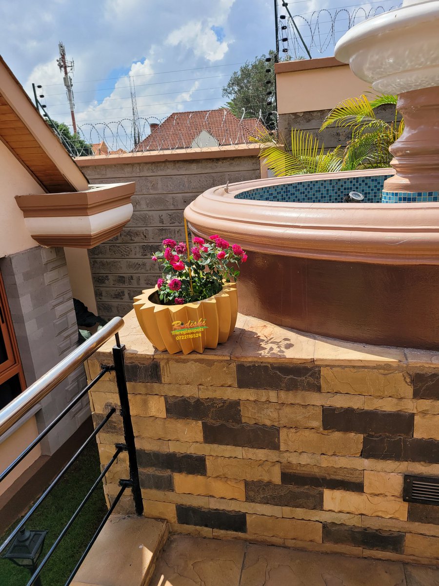 Rodishifibrepot's tweet photo. Every great garden starts with a single flower, either a rose, anthuriums or daisy's in our #fibreglass #pots #customized
Dm via 0722116524 0r visit us at Ridgeways for more..
And free site visit.
#outdoorplants #roses #uniquepots #homedecor #nature #fibrepots #POTS #indoorplants https://t.co/QvGW7Te36R