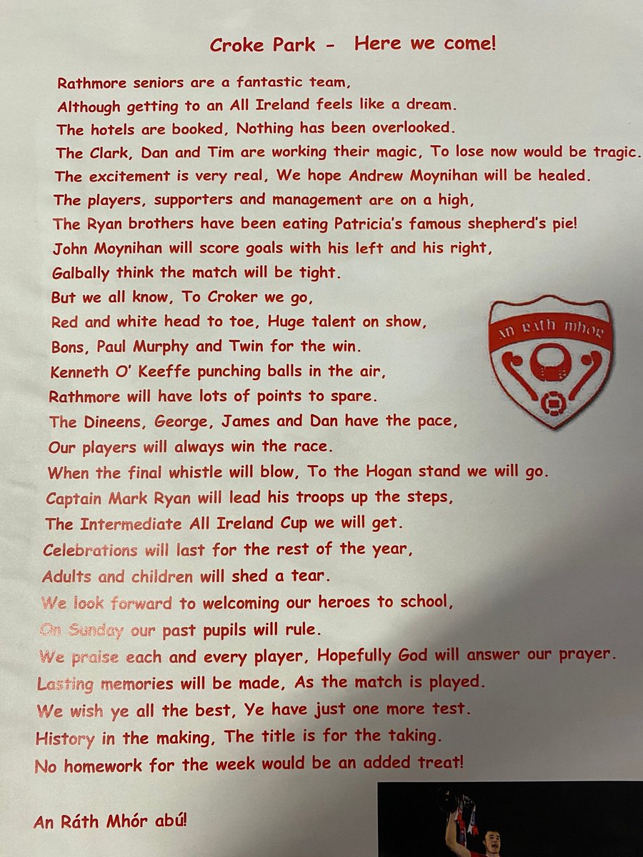 HFNSRathmore's tweet photo. A masterpiece by David,Ronan and James 🥰 @rathmoregaa @radiokerry https://t.co/McHqiECDpH