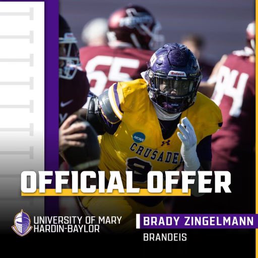 bradyzingg's tweet photo. Thank you to @CoachJohnsonFB for coming by today. I am blessed to say that I have received an offer from @CruFootball! So grateful for this opportunity! @CoachKDMattox @CBruce_Sr @coachbrenthilde @CoachAMarmolejo https://t.co/fq0ZvtyQYN