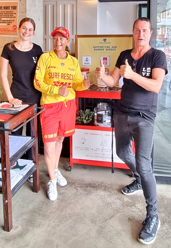 nkrite's tweet photo. Australian Summer Heroes  @GrilldBurgers
This January, your Grill’d local matters vote will support organisations who help Aussies through fires, floods and hardship.

Head in-restaurant, or order online and use your Local Matters token to vote @SLSAustralia
#localmatters https://t.co/Yh7JWpE3kr