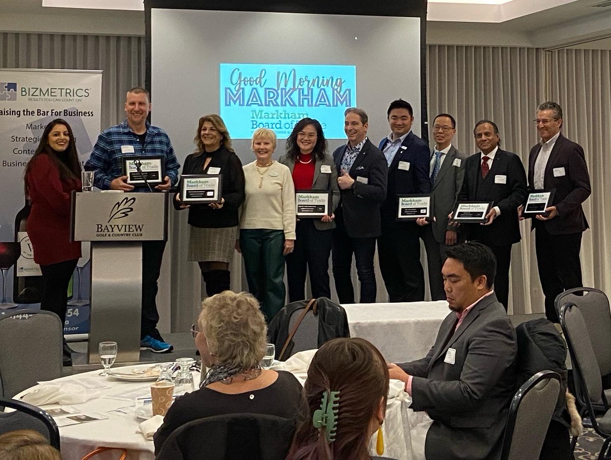 MarkhamBoard's tweet photo. Thank You to everyone who joined us this morning for our first breakfast of 2023🥂 We hope you all made new connections and enjoyed a morning of great networking! Click the link to register for February Breakfast so you don’t miss out ➡️ https://t.co/tf994kXOle https://t.co/aZJDqY4eHf