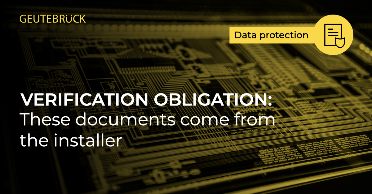 On the part of the installers:
• plant design
• list of cameras 
• implementation planning
• test results, camera plans with fields of vision
• facility description
Find out more about your burden of proof and feel free to contact us.