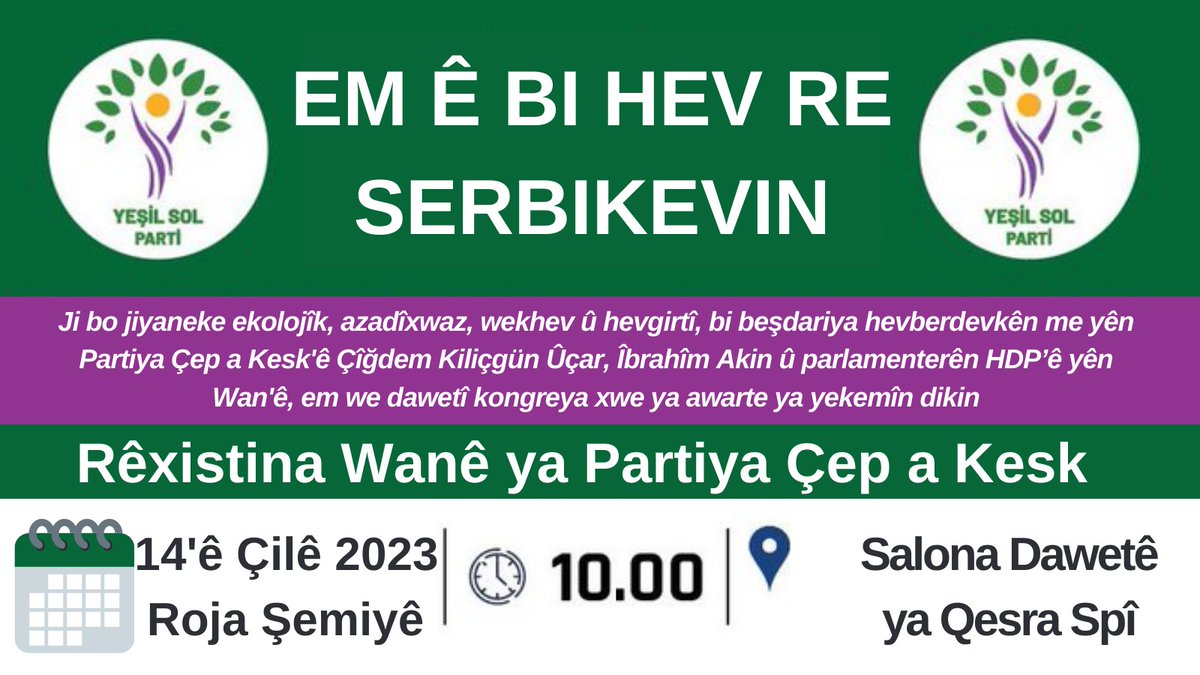 Dem Parti Tuşba tweet media