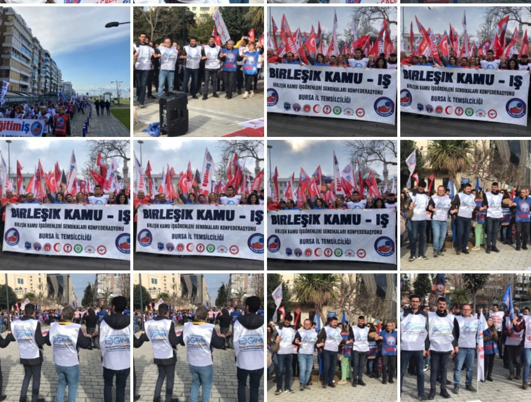 GuvenHaberSen's tweet photo. Türkiye geneli 1 günlük iş bırakma kararı alıp alanlara indik. 
Emekçinin sesi olduk.
Yaşasın Birleşik Kamu-iş 
Yaşasın Güven Haber-Sen
🇹🇷🇹🇷🇹🇷
#memuralanlarda https://t.co/d4Z1VvDj86