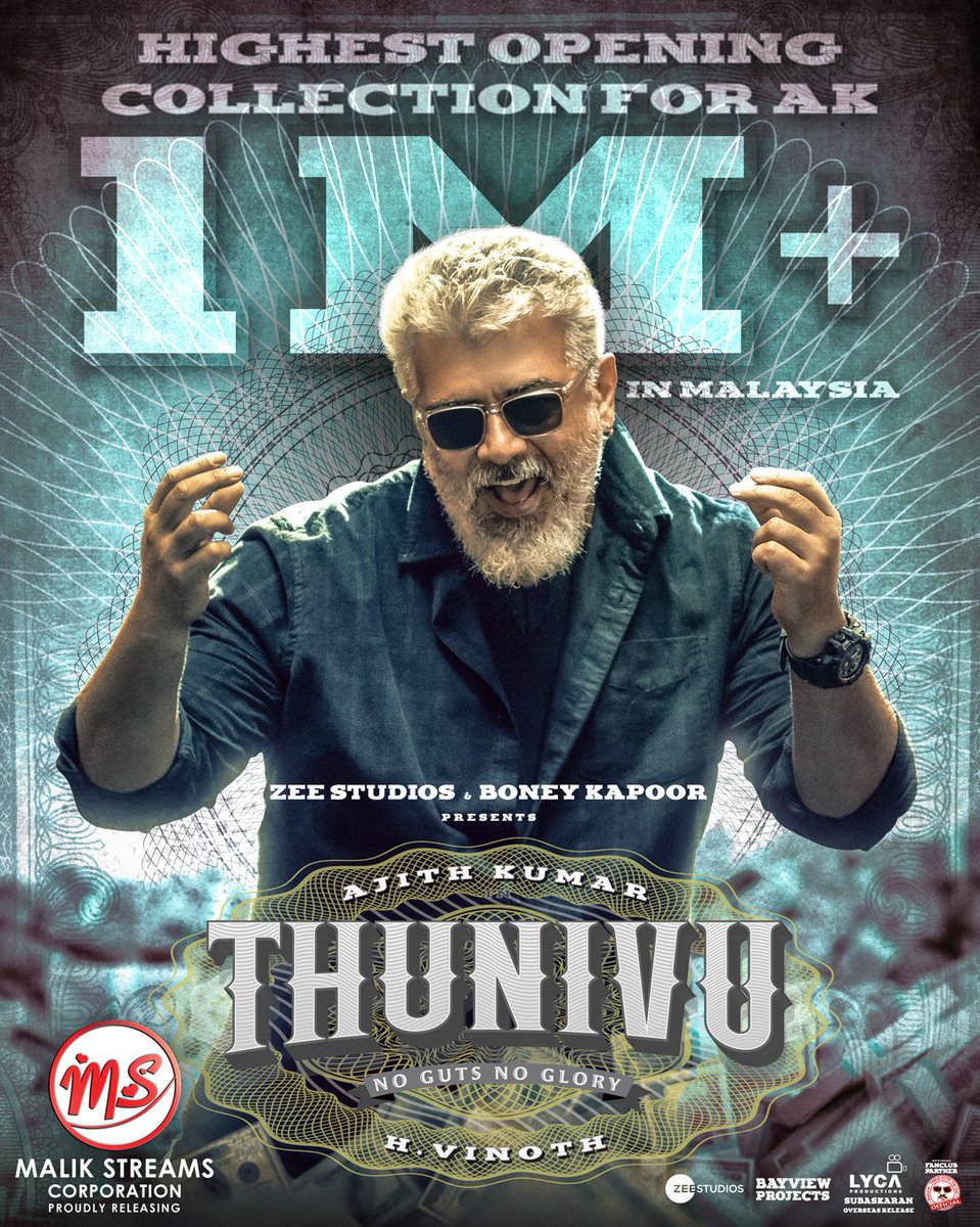 rameshlaus's tweet photo. #Thunivu - An #AK Sambhavam in Overseas.. 🔥 https://t.co/QDD4fsEvw7