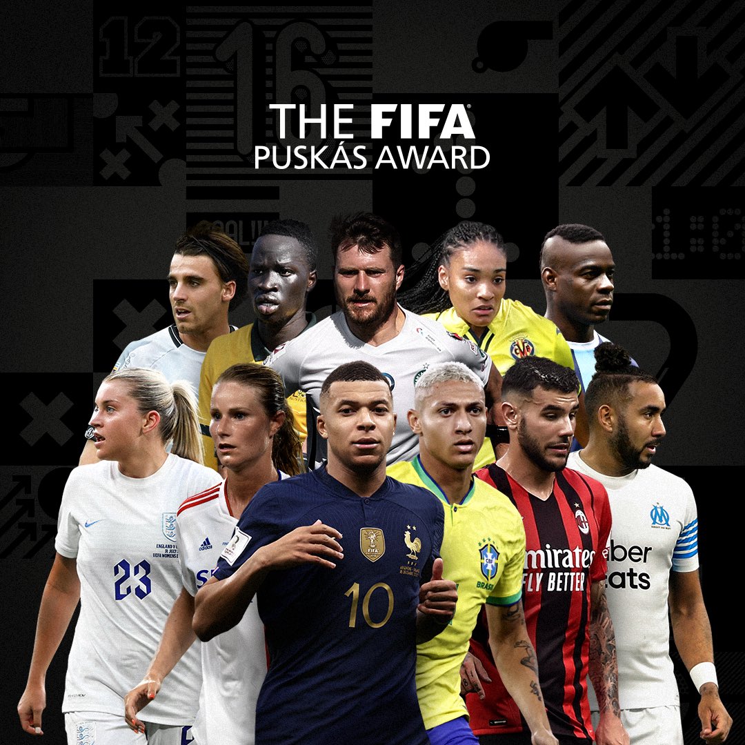 FIFA World Cup on Twitter "Here are the nominees for the FIFA Puskás