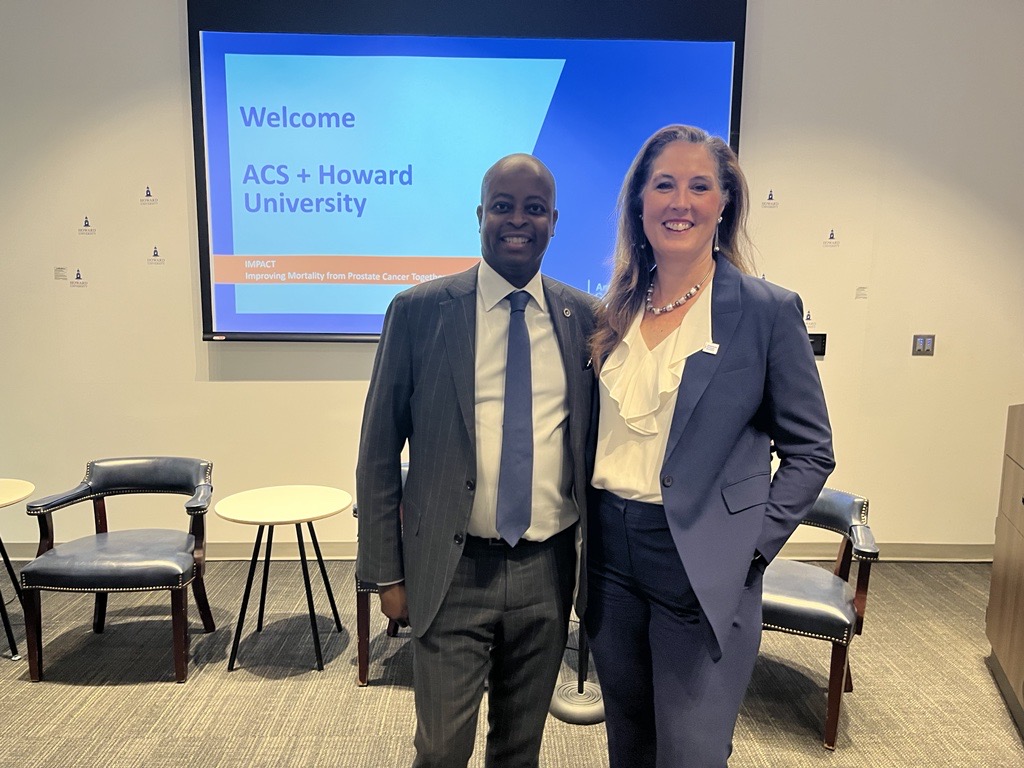 A very special thank you to <a href="/HowardU/">Howard University</a> President and <a href="/AmericanCancer/">American Cancer Society</a> Board member Dr. Wayne A. I. Frederick (@HUPrez17) for allowing ACS the opportunity to share new data from the 2023 Cancer Facts &amp; Figures Report and to introduce our IMPACT initiative.