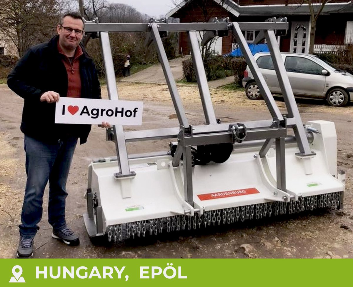 agrohof's tweet photo. 📣 We recently delivered an Aardenburg Delta XL2300 forestry shredder to Komárom-Esztergom county, to the village of Epöl.

Thank you for choosing Agrohof! 

Product available HERE: https://t.co/pBaIRGBwyr   

👉 If you need similar excellent tools for your farm, please contact u https://t.co/FuJkwGgA9F