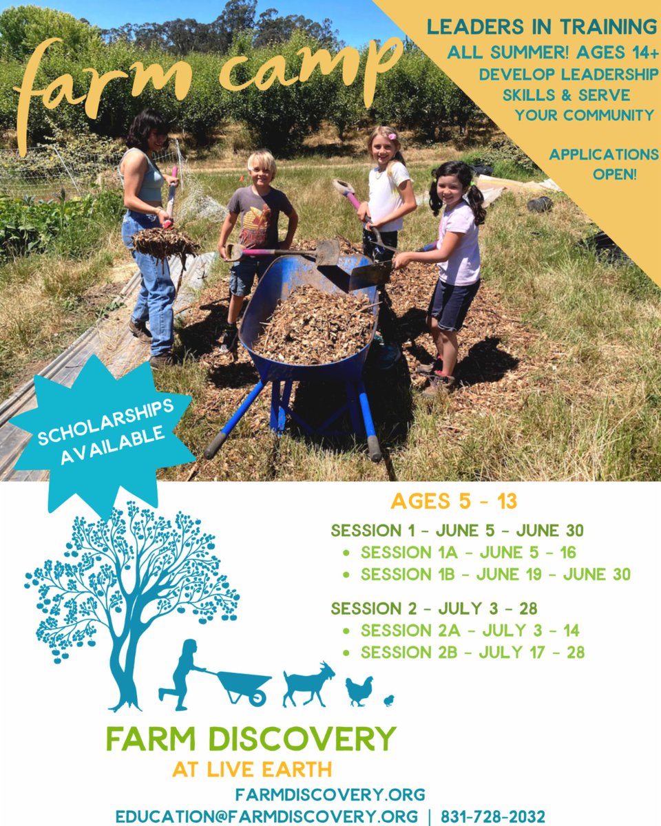 LEFDP's tweet photo. Early Bird Registration is open until 1/31. Save your spot to join us at Farm Camp in 2023.
https://t.co/CxY9HWOjtA
https://t.co/KSe8lusYni https://t.co/bfFfxGP79j