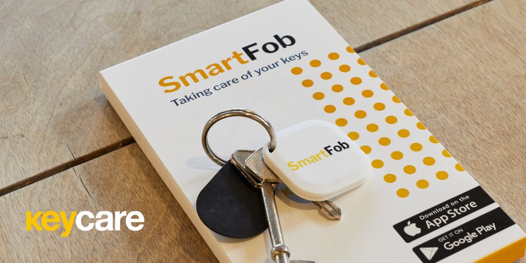With Keycare SmartFob you can:

📞  Ring your keys directly from your phone.
🗺️  Find your keys' last location on a map.
📱  Find your phone from your SmartFob.
 🔑 Use our lost key cover (terms apply).

🗝️  Find out more at keycare.co.uk