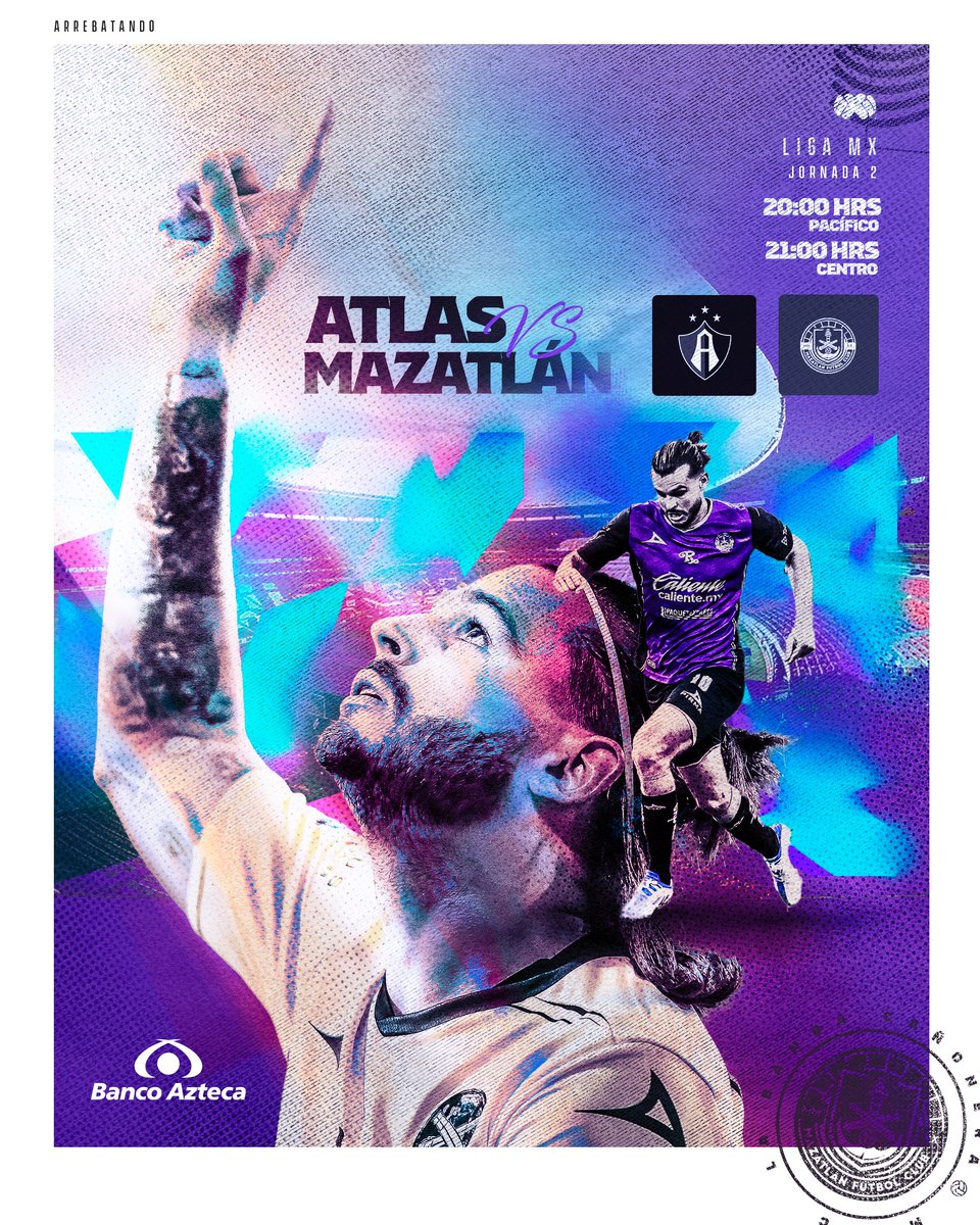MazatlanFC's tweet photo. ¡Por fin llegó el día! Hoy vuelve el morado, hoy regresan los Cañoneros, hoy de verdad empieza el año. 

HOY JUEGA EL MAZATLÁN.

#ARREbatando ⚓️ https://t.co/FWUM2P9n1M