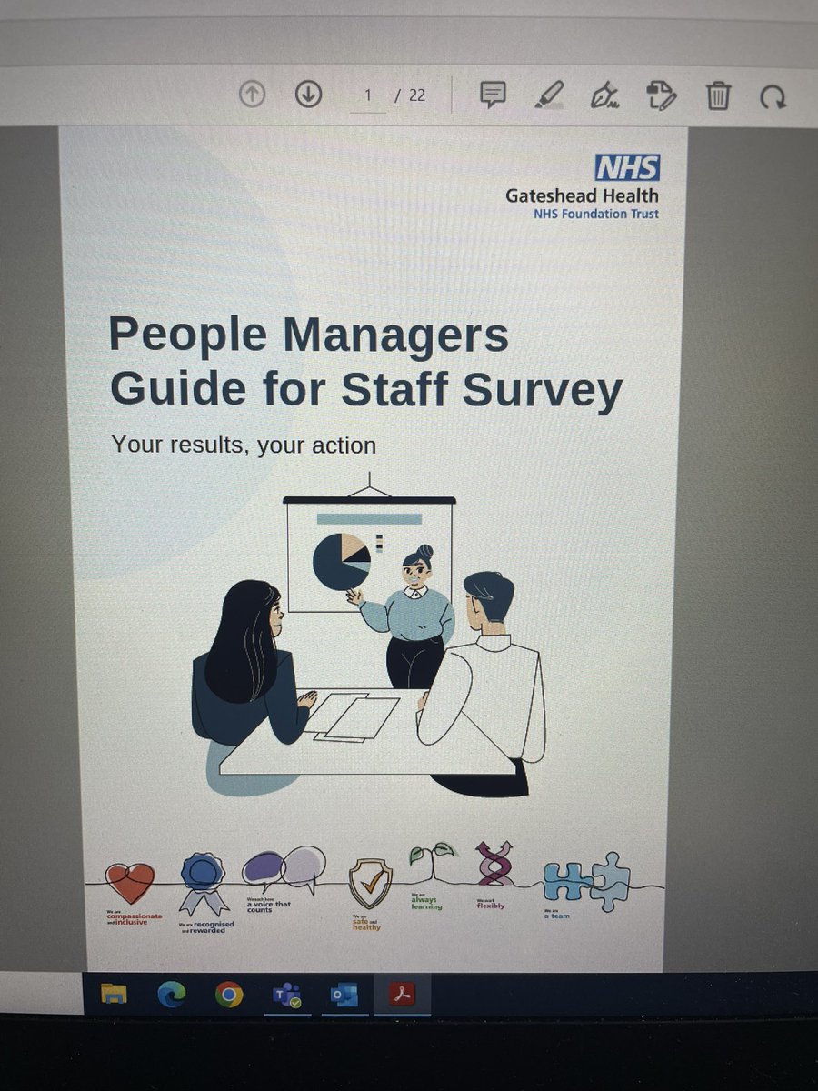 Today we’ve been doing the final tweaks for our People Managers Guide for Staff Survey. We can’t wait to share this one and help our people managers make the most of their survey results!