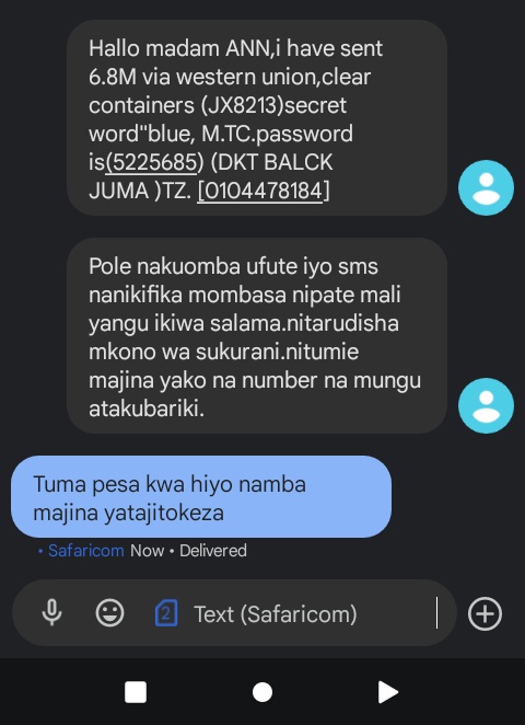 Bonitah_1's tweet photo. Hawa watu hukua real ama ni scammers tu https://t.co/I2Sgi7GlVt