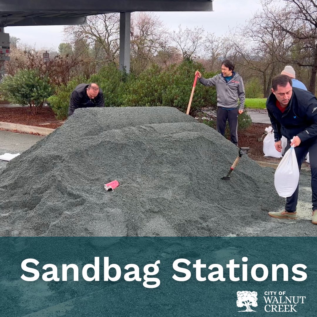 City of Walnut Creek on Twitter "More rain is expected this Friday