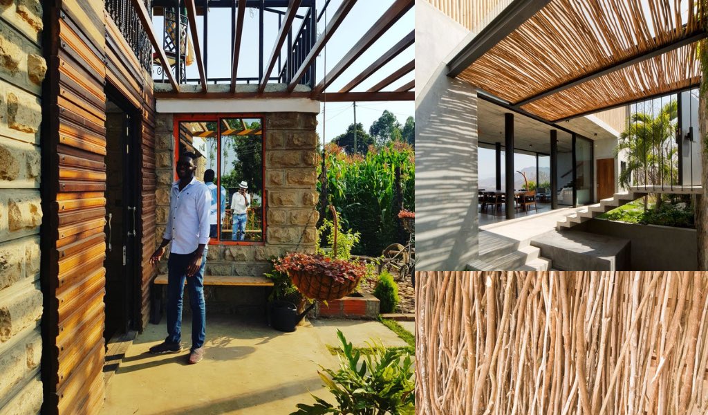 dnahinga's tweet photo. Maasai Sticks as Pergola Trellis instead of Industrial Glass

Eco-friendly and cost-effective alternative to industrial polycarbonate sheets.

Collect from locally harvested wood and can be used to create a traditional and aesthetic trellis for your garden or patio. 

#SunShading https://t.co/sd2gOUcnKg