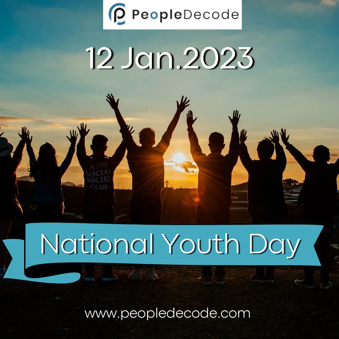 ' Take risks in your life. If you win, you can lead. If you lose, you can guide. '
.
.
Happy National Youth Day !
.
.
peopledecode.com 
.
.
#nationalyouthday #youthday #nationalyouthday2023 #enterprise #enterpreneurs #youth #youthempowerment #youthgroup #youthdevelopment