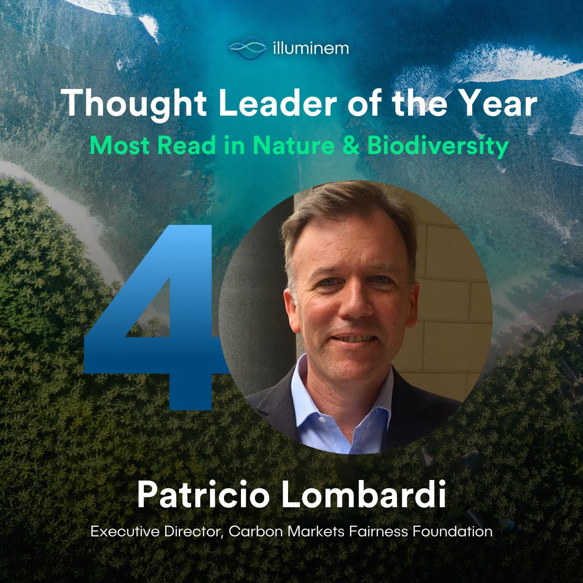 3️⃣ <a href="/BleischwitzR/">Raimund Bleischwitz</a> 
Scientific Director, <a href="/LeibnizZMT/">Leibniz Centre for Tropical Marine Research (ZMT)</a> 
lnkd.in/gCv8Gw6R

4️⃣ <a href="/patlombardi/">Patricio Lombardi</a>
Executive Director, Carbon Markets Fairness Foundation &amp; first Minister of Climate in the Americas
lnkd.in/gM-9CSPi